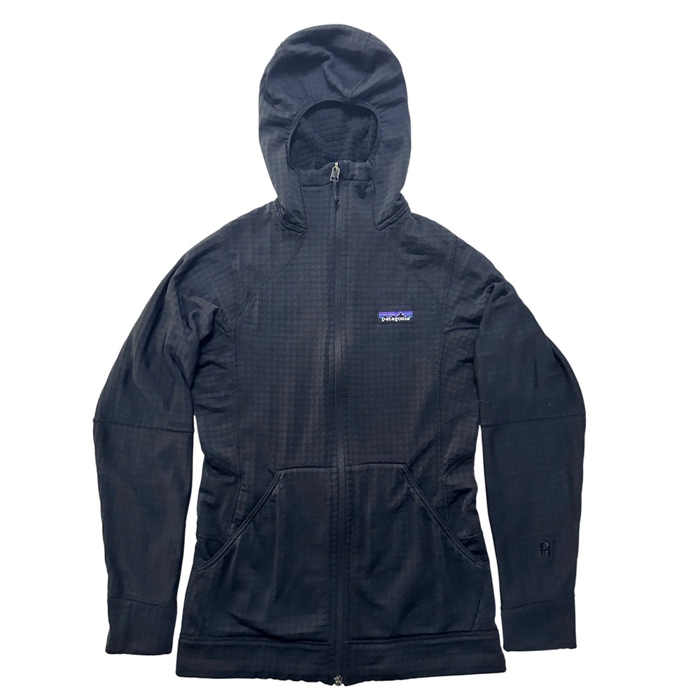 Patagonia R1 Full Zip Hoody XXS Polartec Waffle Technical Fleece Jacket Outdoor
